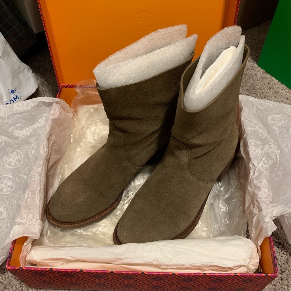 Tory Burch Siena bootie river rock